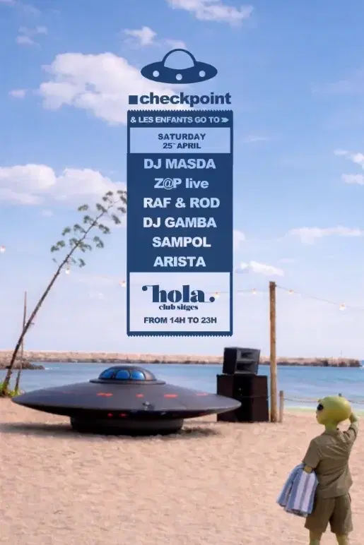 ■ Checkpoint & Les Enfants Open Air Beach Party - Season Opening w DJ Masda + Z@p live
