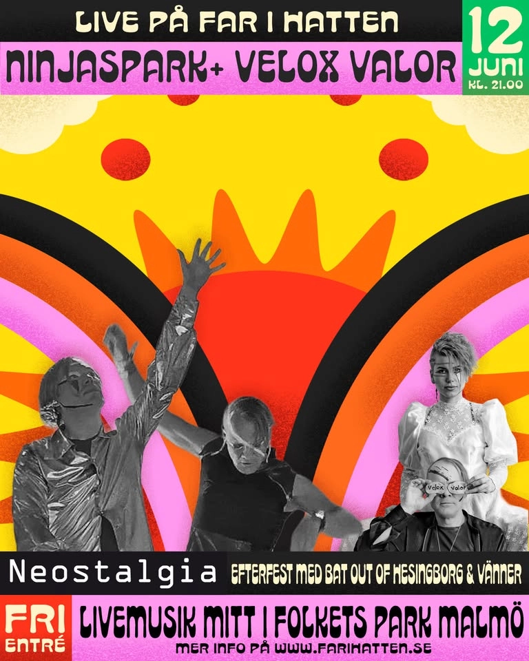 Velox Valor + Ninjaspark live på Far i Hatten | DJ Bat Out Of Helsingborg