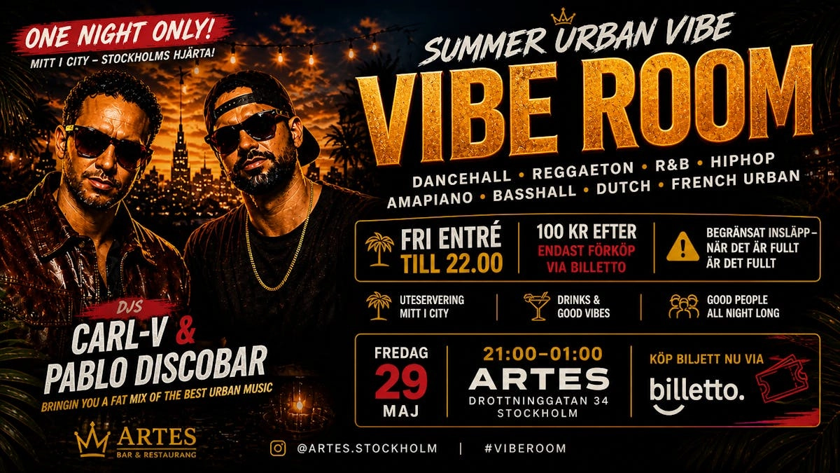VIBE ROOM - Summer Urban Vibe