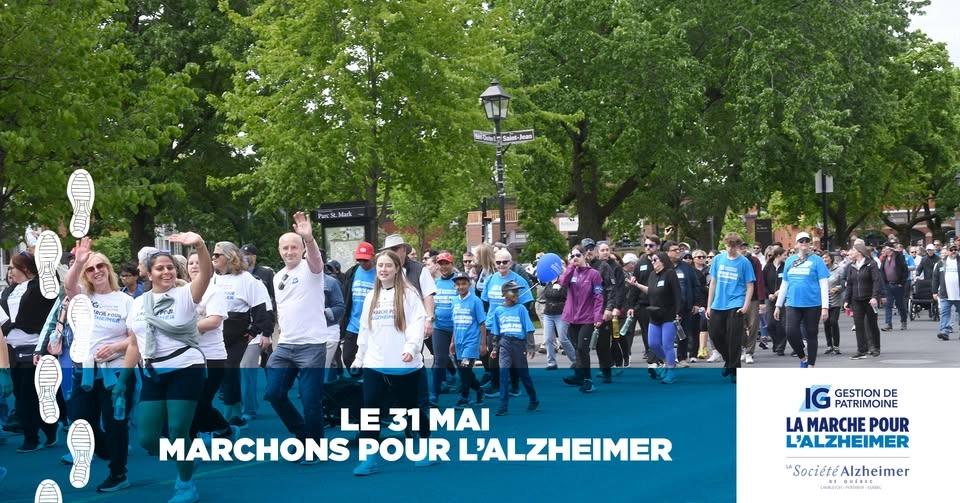 La Marche pour l'Alzheimer