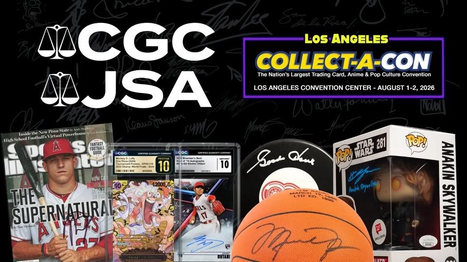 JSA & CGC at Collect-a-Con Los Angeles