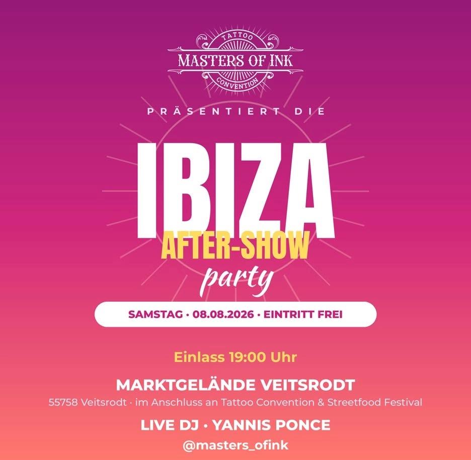 IBIZA After-Show Party in Veitsrodt 🌴🪩