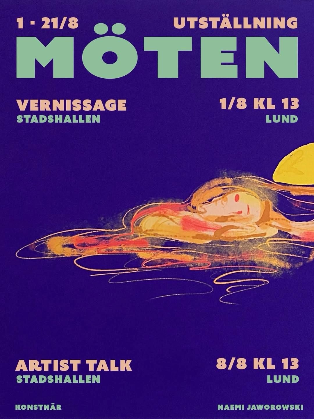 Vernissage – Möten (Utställning av Naemi Jaworowski)