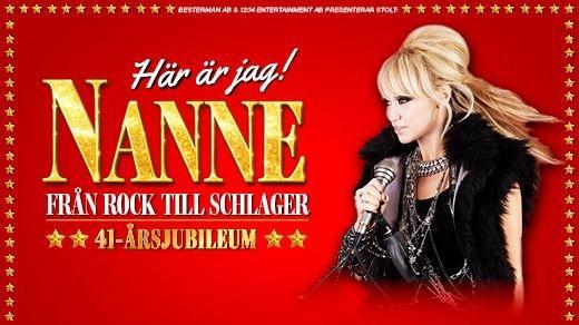 NANNE GRÖNVALLS JUBILEUMSTURNÈ - HÄR ÄR JAG