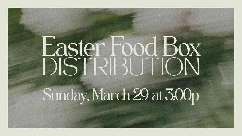 Easter Food Box Distribution