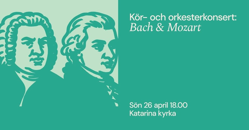 Kör- och orkesterkonsert: Bach & Mozart