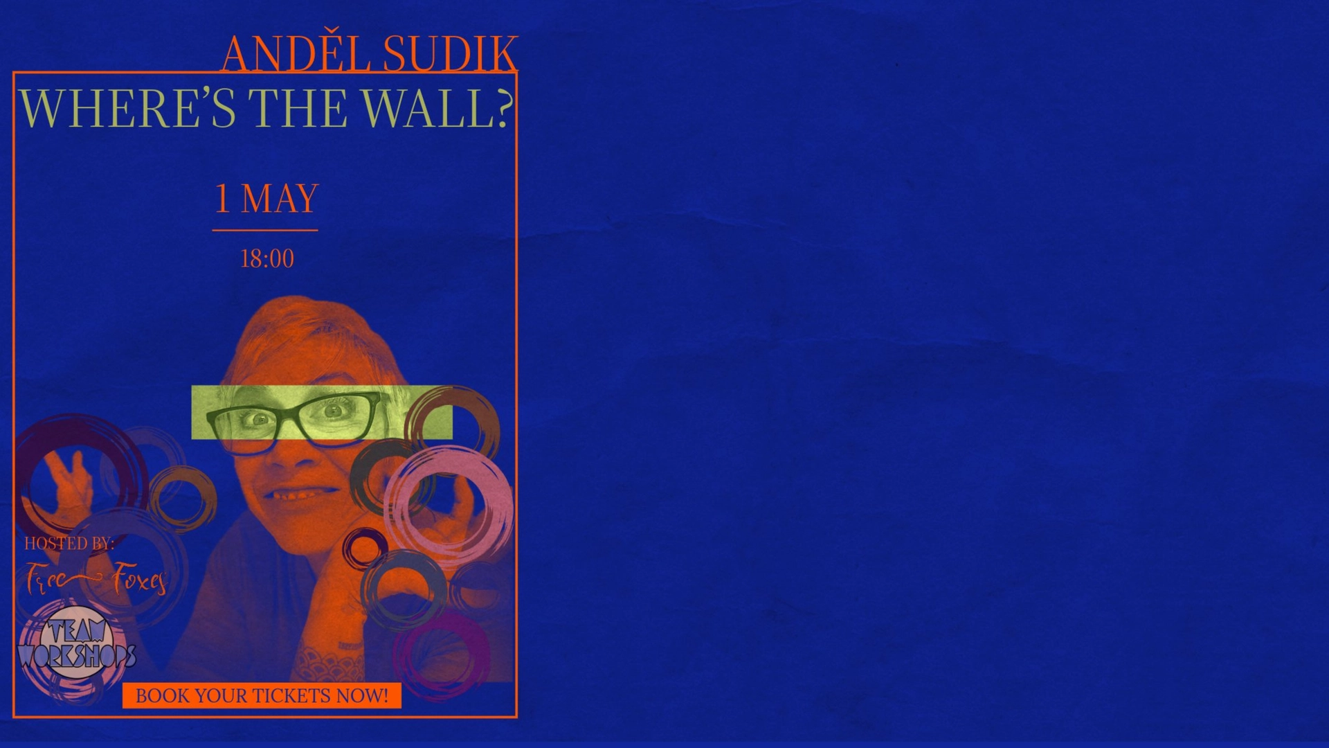 Special Guest Workshop: Andel Sudik from Chicago - "Where's the Wall"