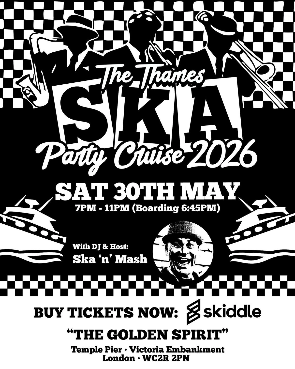 The Thames SKA PARTY Cruise 2026