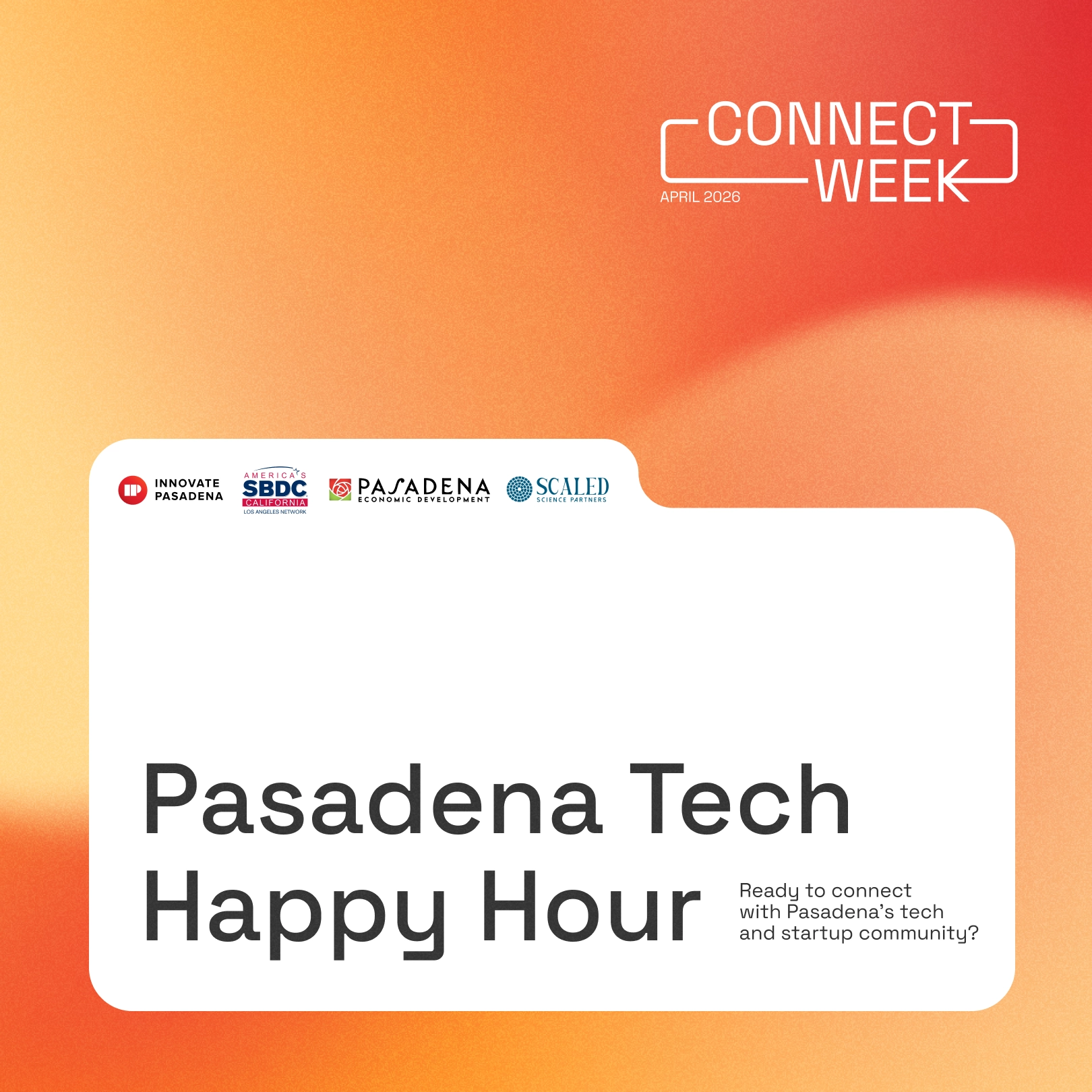 Pasadena Tech Happy Hour
