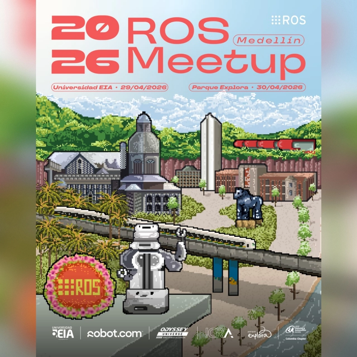 ROS MeetUp Medellín 2026 (Sesión de Charlas)