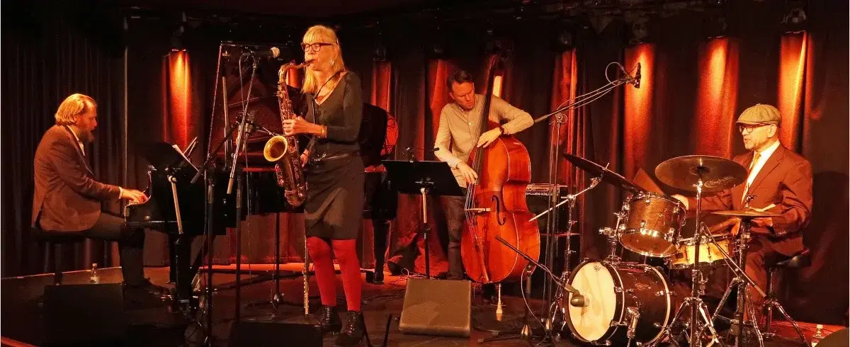 Jazz på Hellsten presenterar Kari Sjöstrand Quartet spelar Bernt Rosengren