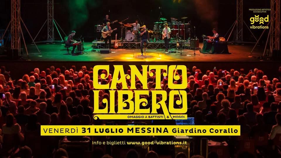 Canto Libero - omaggio a Battisti & Mogol @ Messina - Giardino Corallo