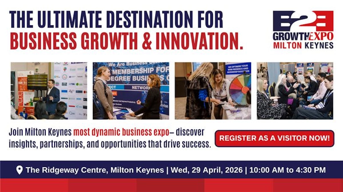 Milton Keynes B2B Growth Expo 2026 | Book Your Visitor Ticket At B2B Show