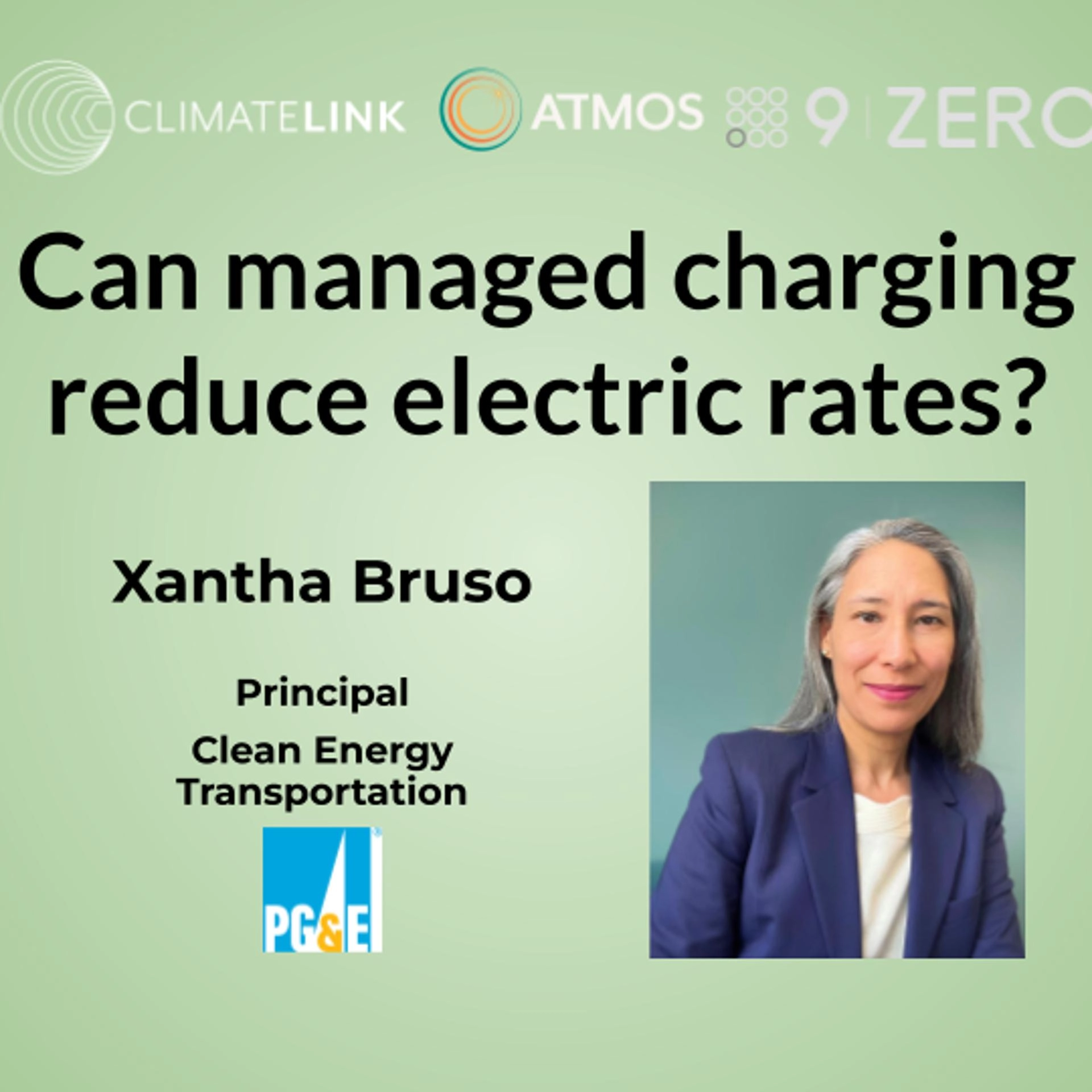 Can managed charging reduce PG&E electric rates?