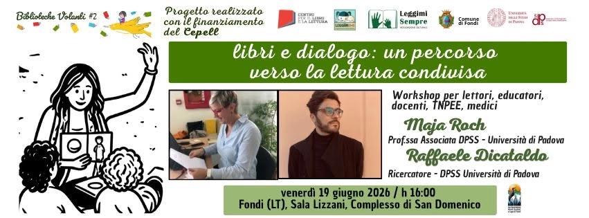 BV#2// "LIBRI E DIALOGO: Un percorso verso la lettura condivisa"