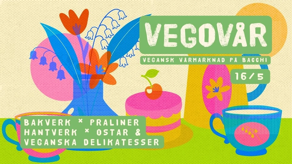 Vegovår - vegansk vårmarknad