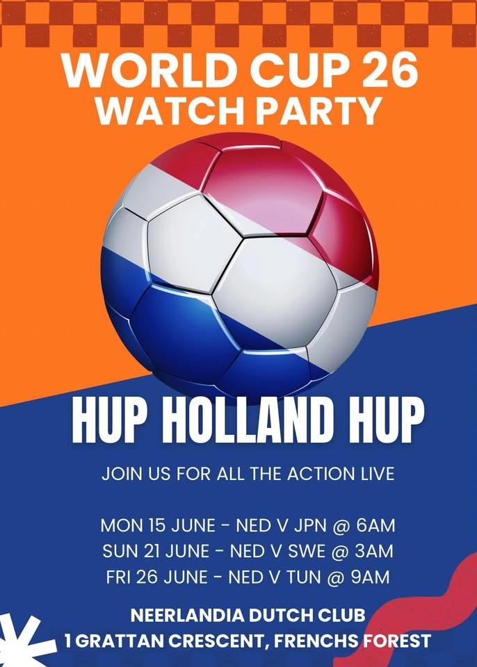 World Cup Watch Party: Netherlands v Tunisia