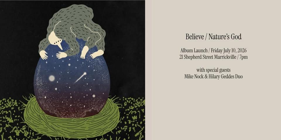 BELIEVE 'NATURE'S GOD' ALBUM RELEASE