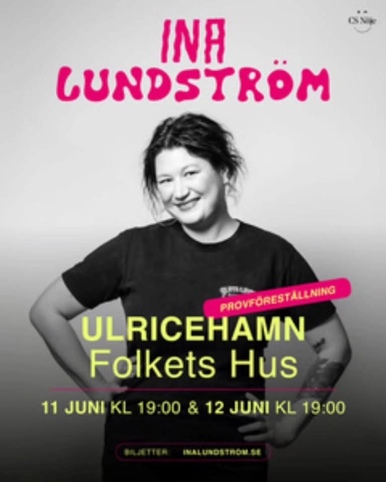 Provföreställning med Ina Lundström