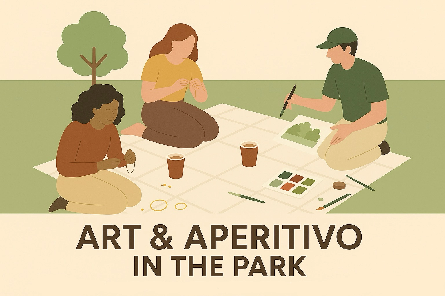 Creative Aperitivo: Art, Drinks, and Chill vibes