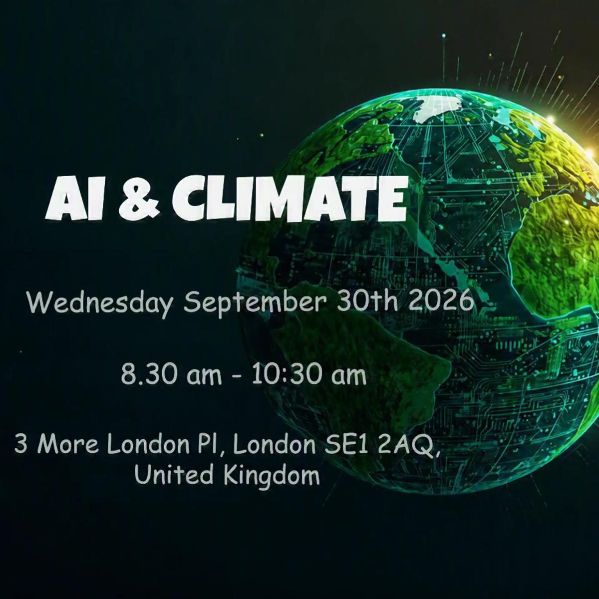 AI & Climate Breakfast