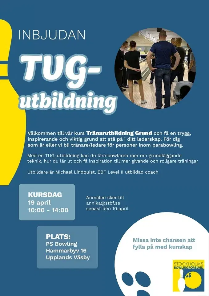 Ledarutbildning för dig som är ledare inom Parabowling