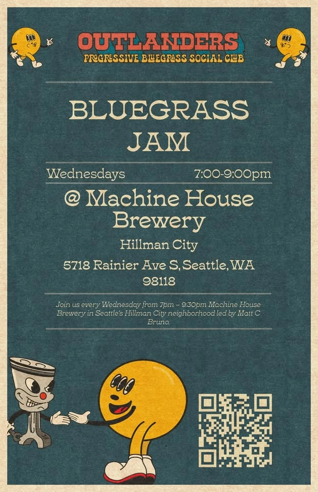 Bluegrass Jam at the Machine House Brewery