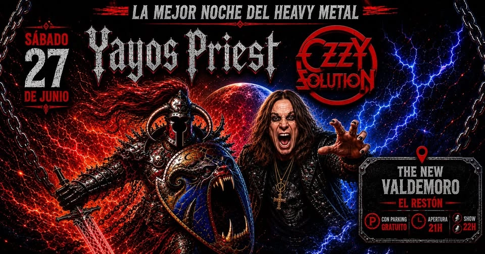 LA MEJOR NOCHE DEL HEAVY METAL en Valdemoro