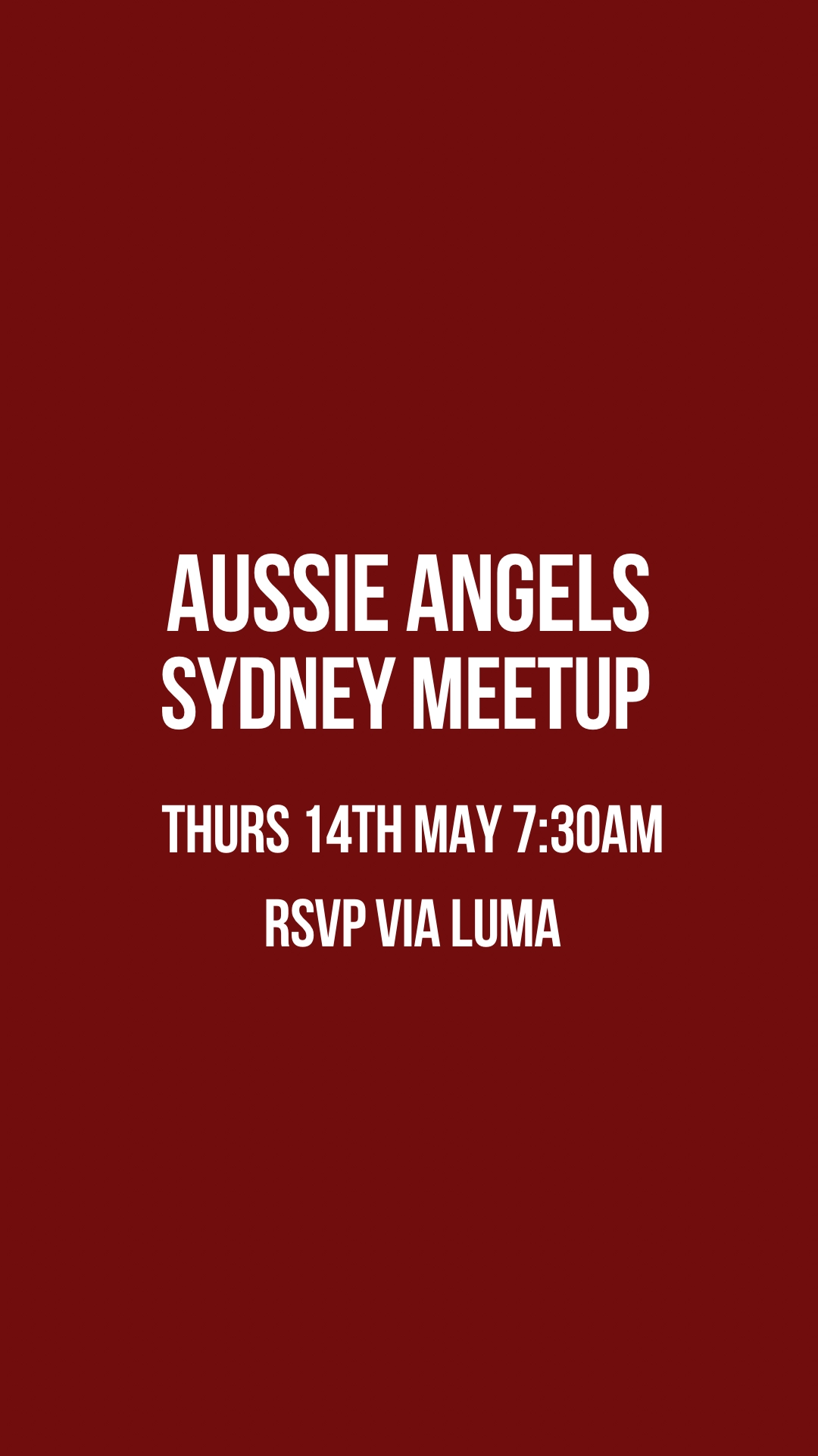 Aussie Angels (The Girls Who Get It) - Sydney meetup