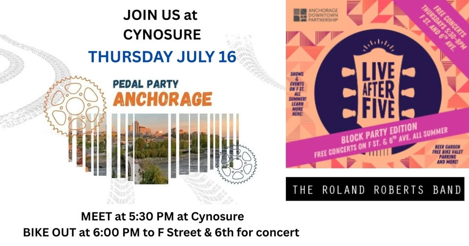 Week 6: Cynosure to Downtown (Roland Roberts Band concert)