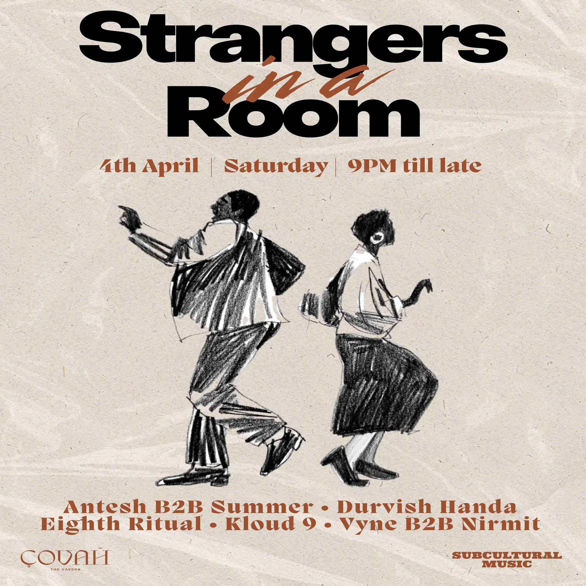 STRANGERS IN A ROOM