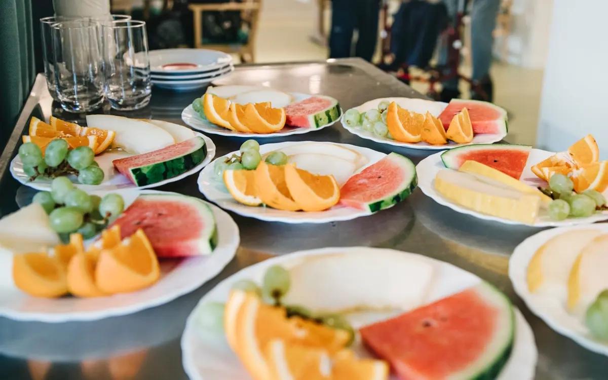 Frukost på terrassen