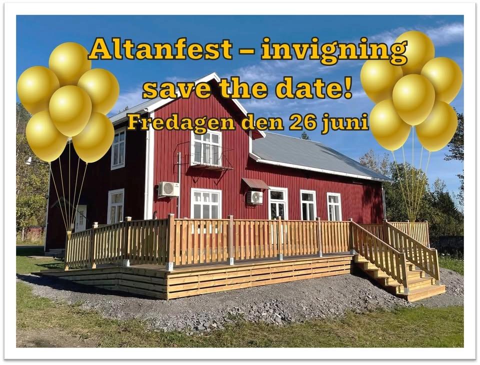 Altanfest - invigning!