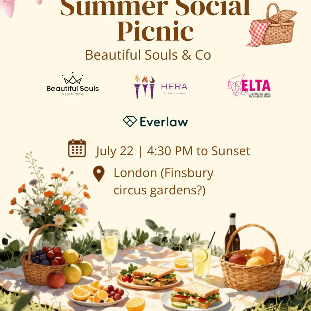 Beautiful Souls & Co | Summer Social Picnic