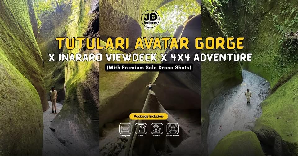 Tutulari Avatar Gorge Daytour | With Solo Drone Shots | JD Wanders