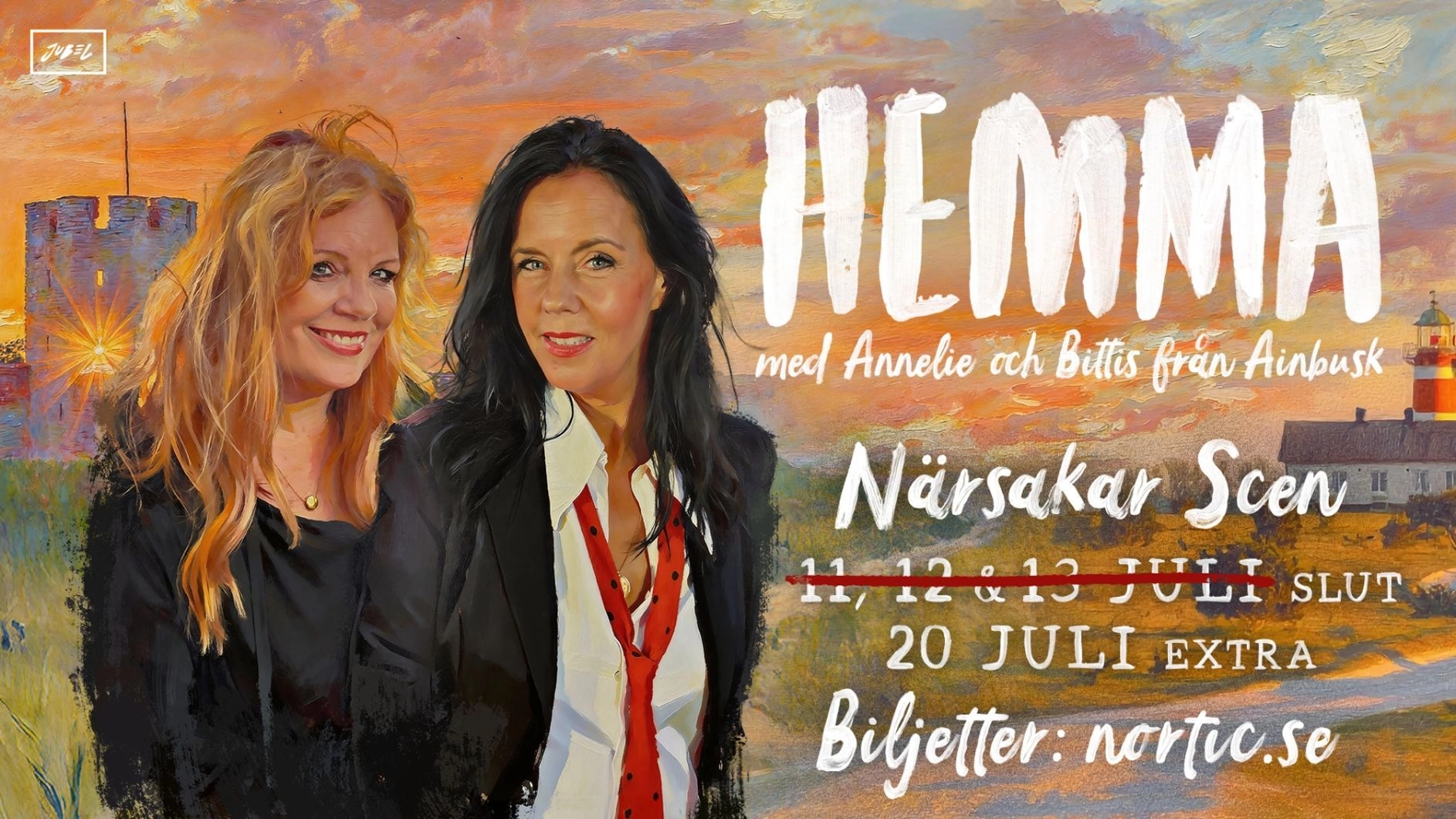 Hemma med Annelie och Bittis från Ainbusk