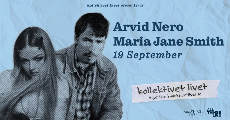 Arvid Nero & Maria Jane Smith | Live på Kollektivet Livet