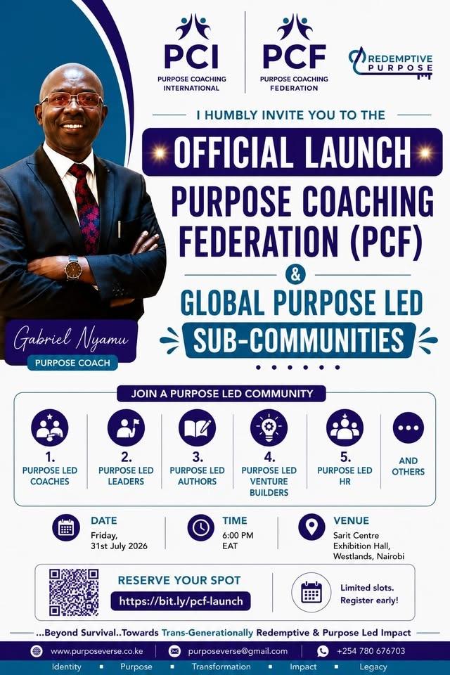 International Purpose Coaching Federation Launch