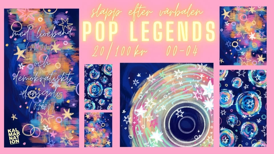 Pop legends - 04-släpp efter Vårbal