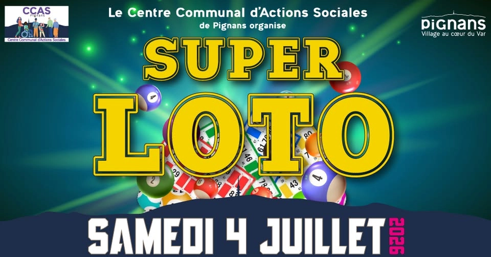 SUPER LOTO DU CCAS 2026