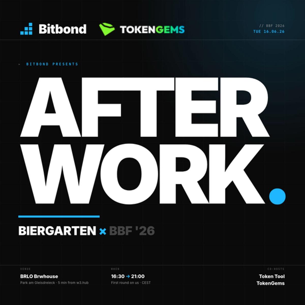 Bitbond Afterwork at Berlin Blockchain Week