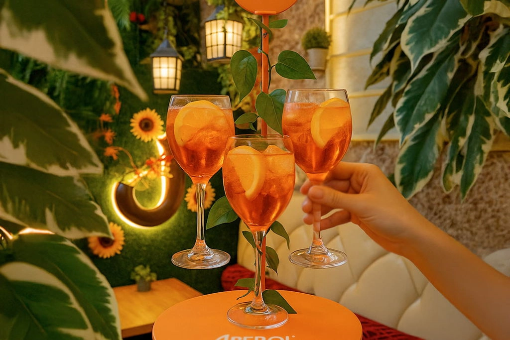 Spritz tree en el Jardinet d'Aribau