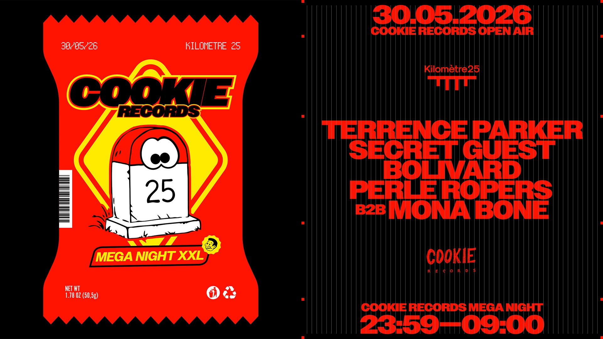 COOKIE OPEN AIR: Terrence Parker + Contrecoeur + BOLIVARD