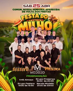 Festa do Milho 2026
