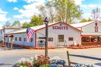 RED HOT AND BLUE AT SCHUTT'S APPLE MILL ON FRIDAY JULY 31, 2026!