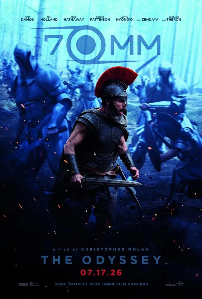 THE ODYSSEY in 70mm — Christopher Nolan's Epic at the Alex