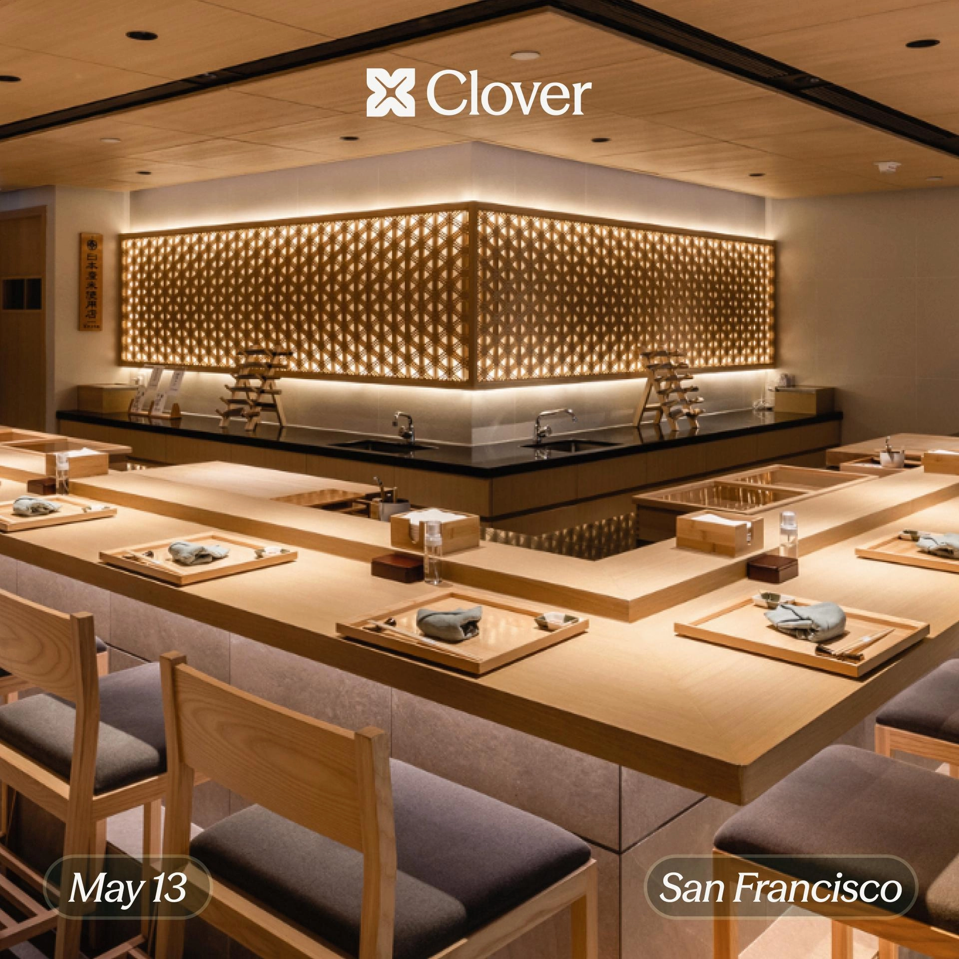 Clover Omakase Experience, San Francisco