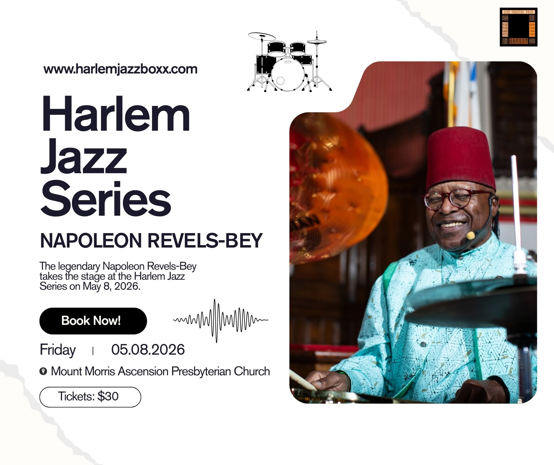 Harlem Jazz Series – Napoleon Revels-Bey