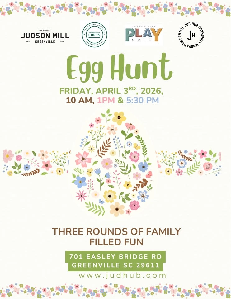 Judson Mill Easter Egg Hunt