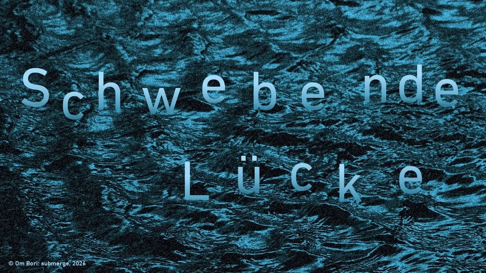 Schwebende Lücke-Ausstellungseröffnung